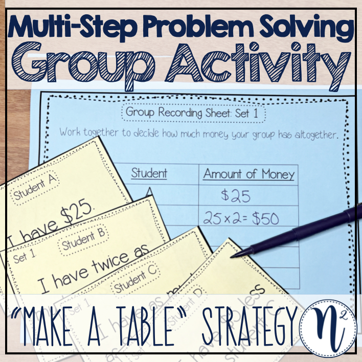 problem solving involving multi step